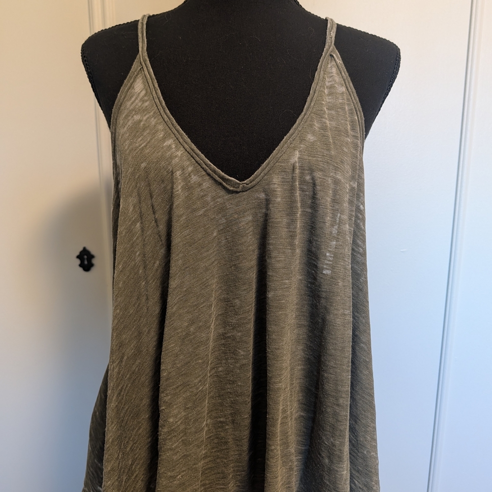 We The Free Olive Tank Top
